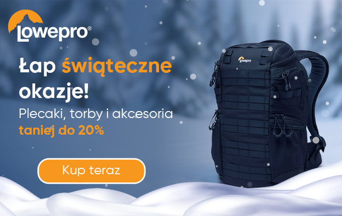 Plecaki, torby i akcesoria Lowepro do 20% taniej