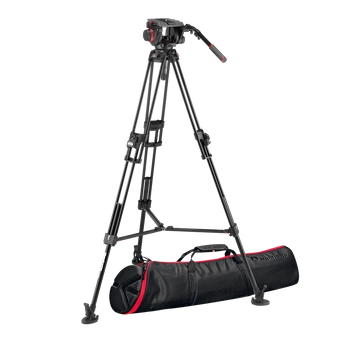 Zestaw wideo Manfrotto 645 Alu Fast Twin z głowicą 509HD