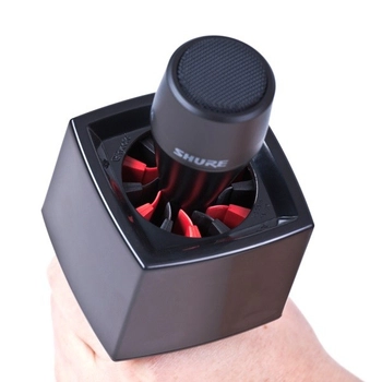 Flaga do mikrofonu reporterskiego Rycote Single Square Black