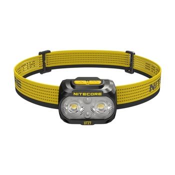 Latarka czołowa Nitecore UT27 Pro (2024) 800 lm USB-C / 3xAAA z dwoma akumulatorami HLB1500
