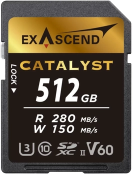Karta pamięci SD ExAscend Catalyst SD UHS-II V60 - 512GB