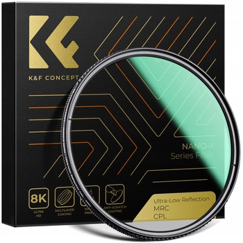 Filtr CPL K&F Concept Nano-X 77mm