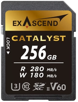 Karta pamięci SD ExAscend Catalyst SD UHS-II V60 - 256GB (druga sztuka do 40% taniej!)