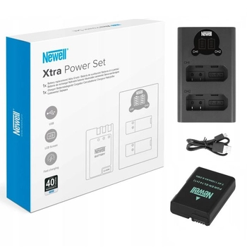 Ładowarka Newell DL-USB-C i akumulator EN-EL14