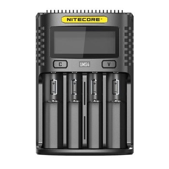 Ładowarka Nitecore UMS4 Micro-USB 3A 4xAA, AAA, 18650, 21700, CR123