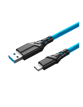 Mathorn MTC-200 2m 10Gbps PD60W USB A-C ArcticBlue