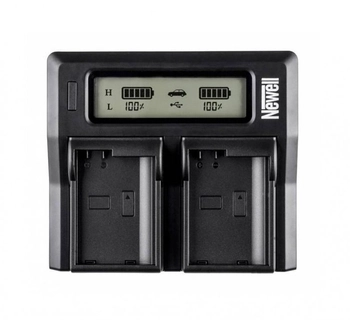 Ładowarka dwukanałowa Newell DC-LCD do akumulatorów NP-FZ100