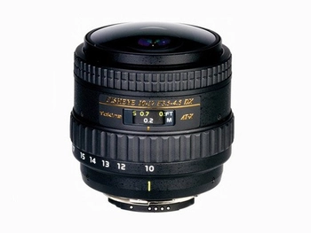 Tokina 10-17mm f/3.5-4.5 AT-X 107 DX AF Fisheye Nikon (bez osłony)