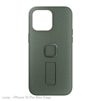 PD Mobile Loop Case iPhone 15 Pro Max - Sage + Wallet Sage za 1 zł