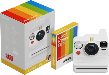 Polaroid Now+ Gen 3 White + Color Film (8 photos)
