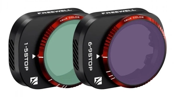 FREEWELL DJI Mini 4 Pro VND 1-5 Stop, 6-9 Stop 2 Pack - Flitry VND