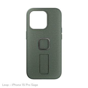PD Mobile Loop Case iPhone 15 Pro - Sage + Wallet Sage za 1 zł