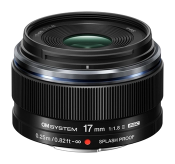 Obiektyw OM System M.Zuiko Digital 17mm F1.8 II  (Cashback 450 zł)