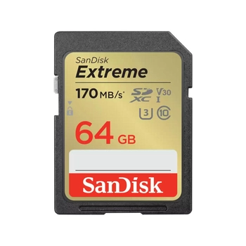 Karta pamięci SD Sandisk Extreme SDXC 64GB 170/80 MB/s