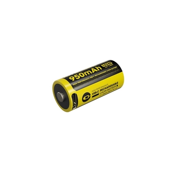 Akumulator Nitecore NL169R 16340 950 mAh 3,6 V USB-C