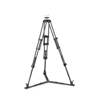 Statyw video Manfrotto Twin Carbon z dolną rozpórką