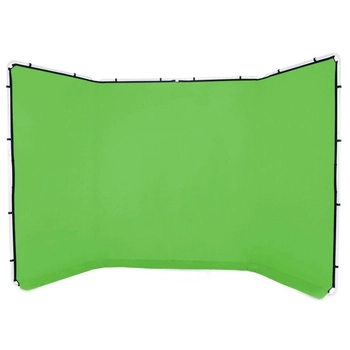 Tło Manfrotto Panoramic 4m Chromakey Green bez ram