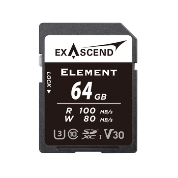 Karta Pamięci Exascend Element UHS-I SD V30 64GB