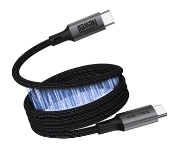 Newell kabel magnetyczny USB-C-USB-C 1 m grafitowy