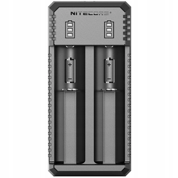 Ładowarka Nitecore UI2 Micro-USB 2x18650, 21700, RCR123
