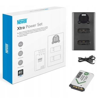 Ładowarka Newell DL-USB-C i akumulator NP-BX1