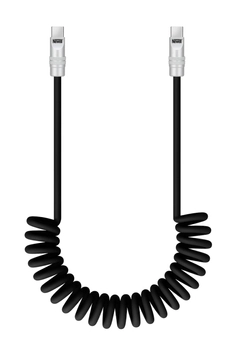 Newell Kabel USB-C 100 W, 1,5 m, spiralny, czarny