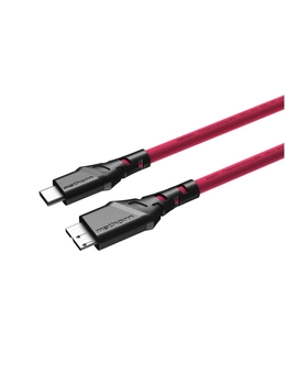 Mathorn MTC-230M 2m 10Gbps USB C - MicroB Magenta