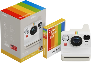 Polaroid Now Gen 3 White + Color Film ( 8 photos)