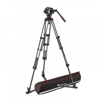 Zestaw Manfrotto Twin Carbon głowica 504 dolna roz