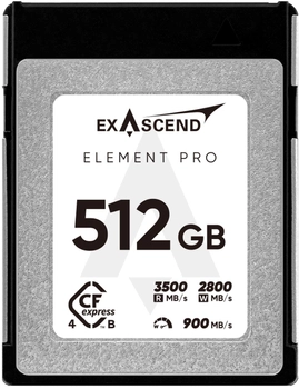 Karta Exascend Element Pro CFexpress B 4.0 512GB