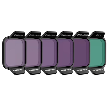 FREEWELL DJI Flip Bright Day 6-Pack - ND/PL + UV