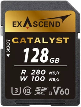 Karta pamięci SD ExAscend Catalyst SD UHS-II V60 - 128GB (druga sztuka do 40% taniej!)