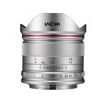 Obiektyw Venus Optics Laowa C-Dreamer Lightweight 7,5 mm f/2,0 do Micro 4/3 - srebrny