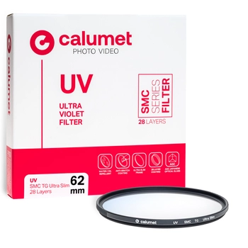 Calumet Filtr UV SMC TG 62 mm Ultra Slim 28 Layers