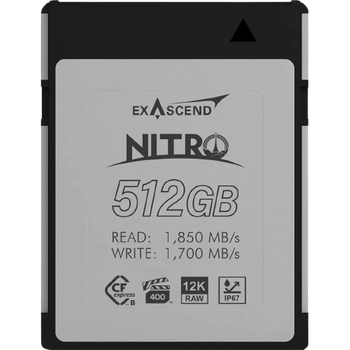 Karta pamięci ExAscend Nitro CFexpress B 512GB OUTLET